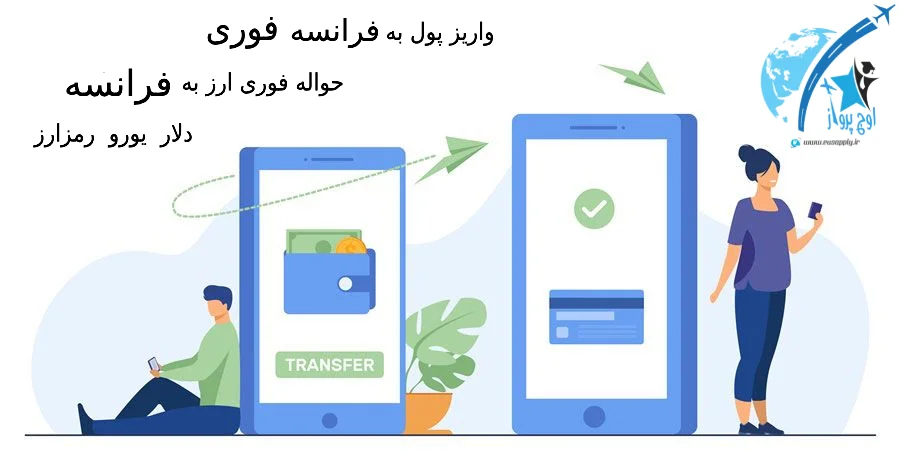 حواله یورو به حساب فرانسه